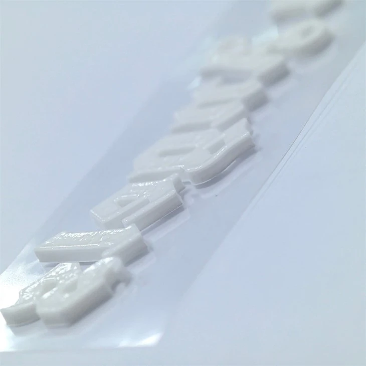 3d silicone heat transfer sticker